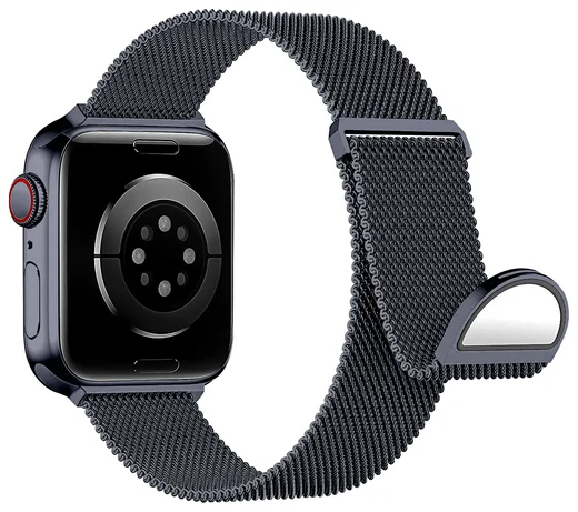 SBG Milanees - Apple Watch Bandje - 1-11/SE/Ultra-49/46/45/44/42MM Blauw afbeelding 8