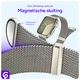 SBG Milanees - Apple Watch Bandje - 1-11/SE/Ultra-49/46/45/44/42MM Sterrenlicht afbeelding 2