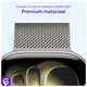 SBG Milanees - Apple Watch Bandje - 1-11/SE/Ultra-49/46/45/44/42MM Sterrenlicht afbeelding 6