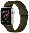 SBG Nylon - Apple Watch Bandje - 1-11/SE - 38/40/41/42MM - Donker Groen