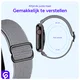 SBG Nylon - Apple Watch Bandje - 1-11/SE - 38/40/41/42MM - Grijs afbeelding 4