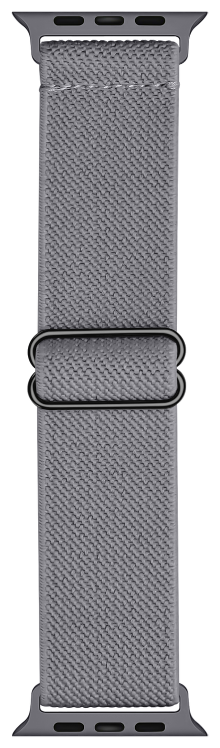 SBG Nylon - Apple Watch Bandje - 1-11/SE - 38/40/41/42MM - Grijs afbeelding 11