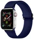 SBG Nylon - Apple Watch Bandje - 1-11/SE - 38/40/41/42MM - Navy Blauw
