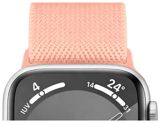 SBG Nylon - Apple Watch Bandje - 1-11/SE - 38/40/41/42MM - Rose afbeelding 10