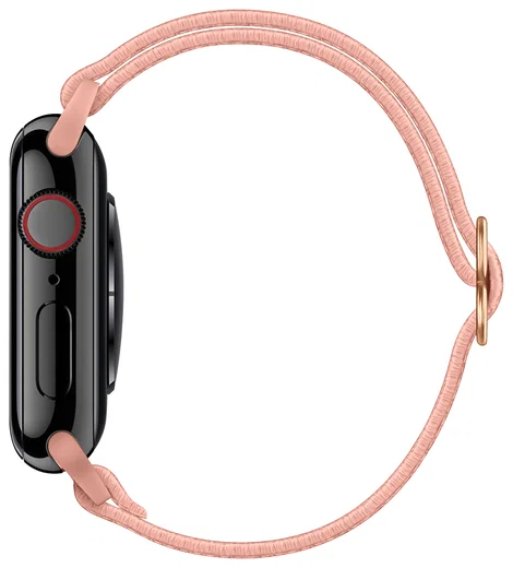 SBG Nylon - Apple Watch Bandje - 1-11/SE - 38/40/41/42MM - Rose afbeelding 12