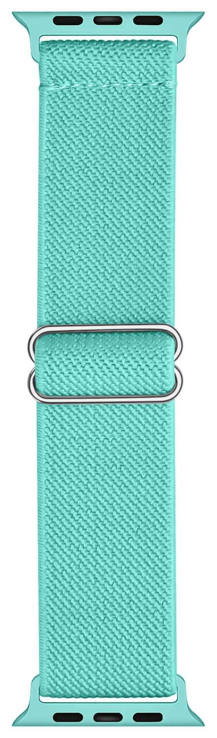 SBG Nylon - Apple Watch Bandje - 1-11/SE - 38/40/41/42MM - Mint Groen afbeelding 11