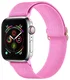SBG Nylon - Apple Watch Bandje - 1-11/SE - 38/40/41/42MM - Roze