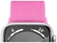 SBG Nylon - Apple Watch Bandje - 1-11/SE - 38/40/41/42MM - Roze afbeelding 10
