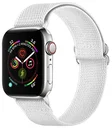 SBG Nylon - Apple Watch Bandje - 1-11/SE - 38/40/41/42MM - Wit