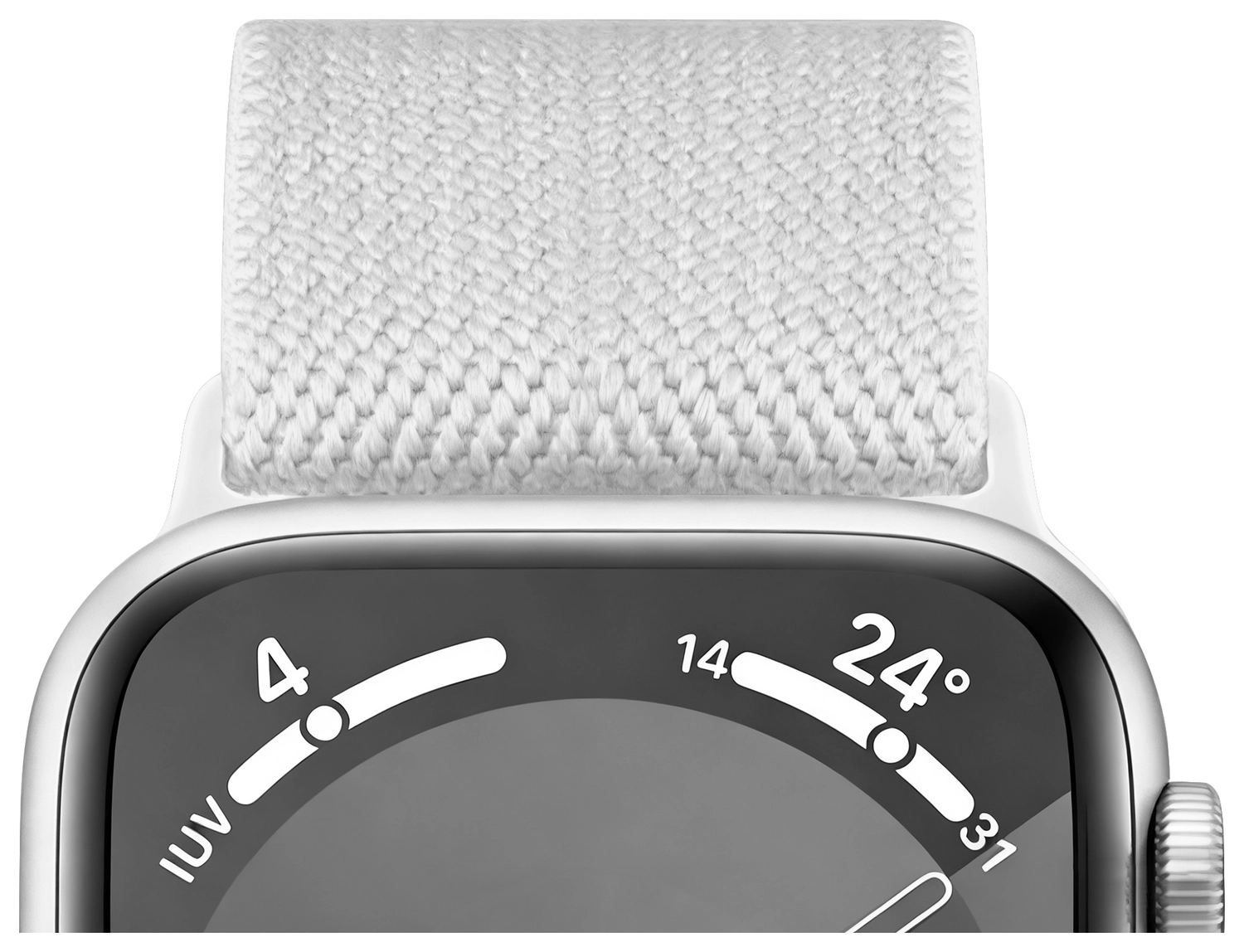SBG Nylon - Apple Watch Bandje - 1-11/SE - 38/40/41/42MM - Wit afbeelding 10