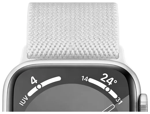 SBG Nylon - Apple Watch Bandje - 1-11/SE - 38/40/41/42MM - Wit afbeelding 10