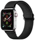 SBG Nylon - Apple Watch Bandje - 1-11/SE/Ultra - 49/46/45/44/42MM - Zwart