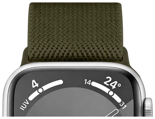 SBG Nylon - Apple Watch Bandje - 1-11/SE/Ultra - 49/46/45/44/42MM - Donker Groen afbeelding 10