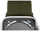 SBG Nylon - Apple Watch Bandje - 1-11/SE/Ultra - 49/46/45/44/42MM - Donker Groen afbeelding 10