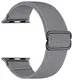 SBG Nylon - Apple Watch Bandje - 1-11/SE/Ultra - 49/46/45/44/42MM - Grijs afbeelding 9