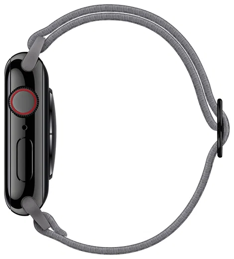 SBG Nylon - Apple Watch Bandje - 1-11/SE/Ultra - 49/46/45/44/42MM - Grijs afbeelding 12