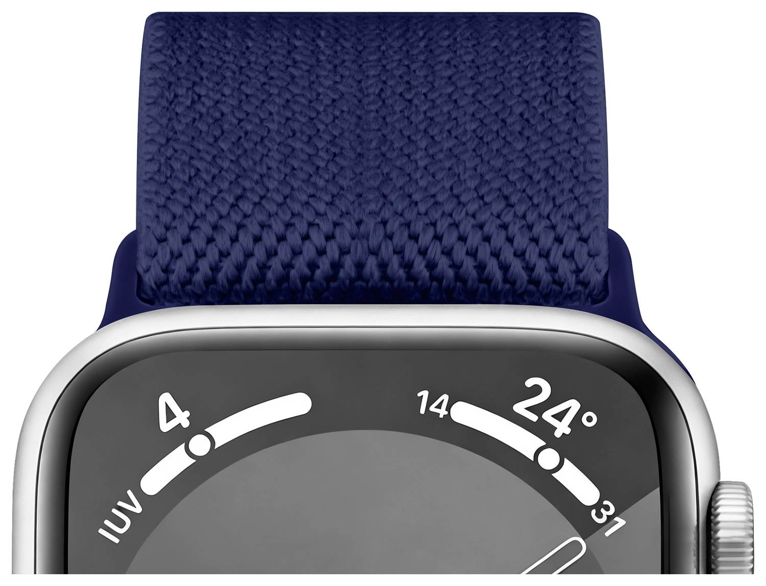 SBG Nylon - Apple Watch Bandje - 1-11/SE/Ultra - 49/46/45/44/42MM - Navy Blauw afbeelding 10