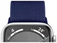 SBG Nylon - Apple Watch Bandje - 1-11/SE/Ultra - 49/46/45/44/42MM - Navy Blauw afbeelding 10