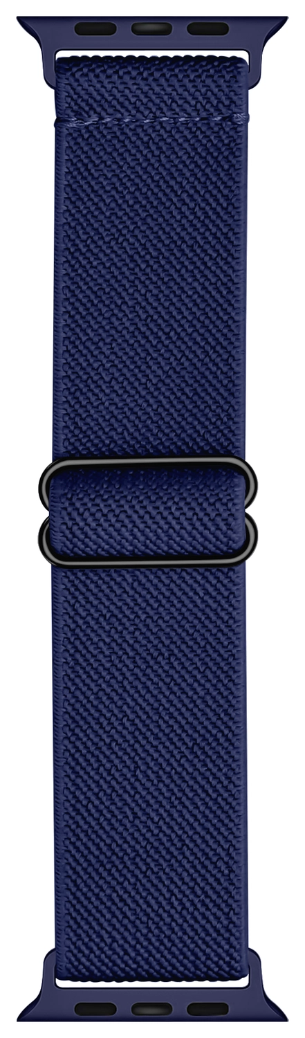SBG Nylon - Apple Watch Bandje - 1-11/SE/Ultra - 49/46/45/44/42MM - Navy Blauw afbeelding 11