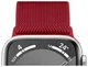 SBG Nylon - Apple Watch Bandje - 1-11/SE/Ultra - 49/46/45/44/42MM - Rood afbeelding 10