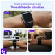 SBG Nylon Apple Watch Bandje 49/46/45/44/42mm Elastisch Sport Bruin afbeelding 6