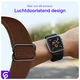 SBG Nylon Apple Watch Bandje 49/46/45/44/42mm Elastisch Sport Bruin afbeelding 3