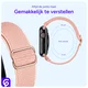 SBG Nylon - Apple Watch Bandje - 1-11/SE/Ultra - 49/46/45/44/42MM - Rose afbeelding 4
