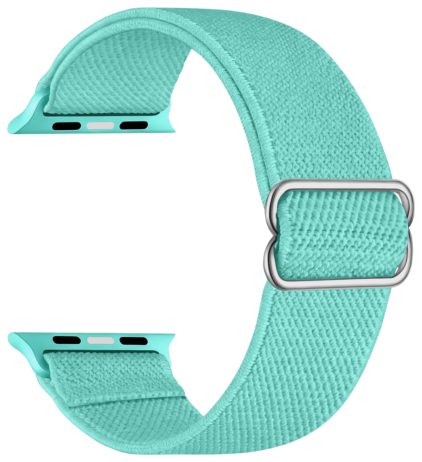 SBG Nylon - Apple Watch Bandje - 1-11/SE/Ultra - 49/46/45/44/42MM - Mint Groen afbeelding 9