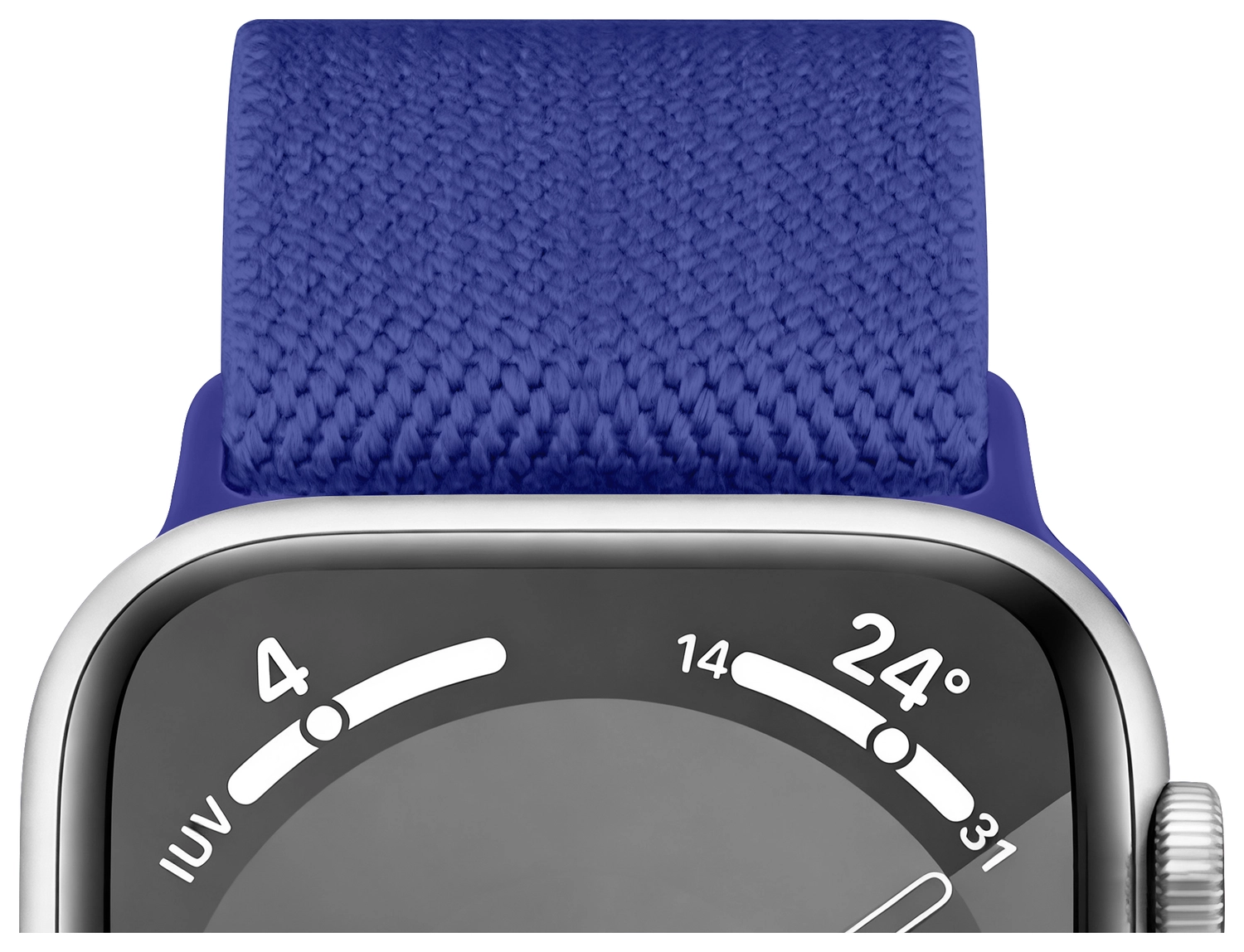 SBG Nylon - Apple Watch Bandje - 1-11/SE/Ultra - 49/46/45/44/42MM - Blauw afbeelding 10