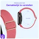 SBG Nylon - Apple Watch Bandje - 1-11/SE/Ultra - 49/46/45/44/42MM - Rose Rood afbeelding 4