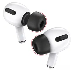 3 Pack AirPods Pro (1e & 2e Generatie) Memory Foam Dopjes Tips Medium afbeelding