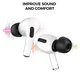 3 Pack AirPods Pro (1e & 2e Generatie) Memory Foam Dopjes Tips Large afbeelding 3