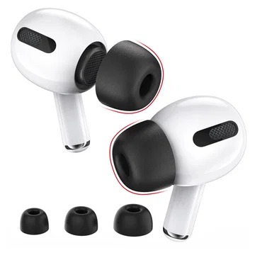 3 Pack AirPods Pro (1e & 2e Generatie) Memory Foam Dopjes Tips S / M / L