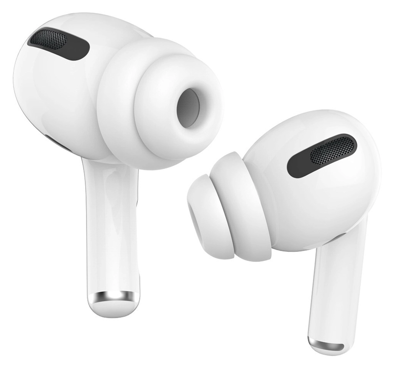 3 Pack AirPods Pro (1e & 2e Generatie) Soft Silicone Dopjes Tips S / M / L afbeelding 1