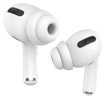 3 Pack AirPods Pro (1e & 2e Generatie) Soft Silicone Dopjes Tips S / M / L