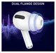 3 Pack AirPods Pro (1e & 2e Generatie) Soft Silicone Dopjes Tips S / M / L afbeelding 2
