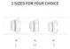 3 Pack AirPods Pro (1e & 2e Generatie) Soft Silicone Dopjes Tips S / M / L afbeelding 5