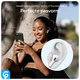 AirPods 4 Siliconen Dopjes Tips Wit afbeelding 2