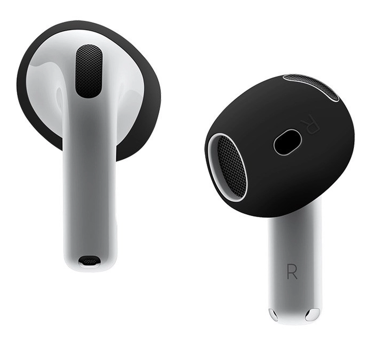 AirPods 4 Siliconen Dopjes Tips Zwart afbeelding 1