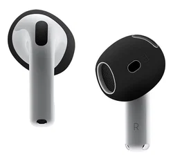 AirPods 4 Siliconen Dopjes Tips Zwart afbeelding