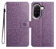 Xiaomi Redmi A5 4G Hoesje Mandala Book Case met Pasjeshouder Paars