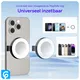 MagSafe Telefoon Spiegel voor Make Up/Vloggen/Foto/Selfie Zwart afbeelding 8