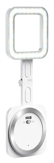 MagSafe Selfie Telefoon Lamp voor Make Up/Vloggen/Foto/Selfie Zwart afbeelding 1