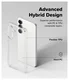 Ringke Fusion Samsung Galaxy S25 FE Hoesje Back Cover Transparant afbeelding 5