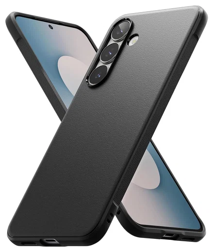 Ringke Onyx Samsung Galaxy S25 FE Hoesje Flexibel TPU Back Cover Zwart afbeelding 1