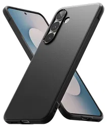 Ringke Onyx Samsung Galaxy S25 FE Hoesje Flexibel TPU Back Cover Zwart afbeelding