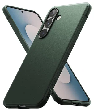 Ringke Onyx Samsung Galaxy S25 FE Hoesje Flexibel TPU Back Cover Groen