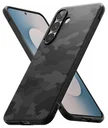 Ringke Onyx Samsung Galaxy S25 FE Hoesje Flexibel TPU Back Cover Camo Zwart