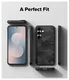 Ringke Onyx Samsung Galaxy S25 FE Hoesje Flexibel TPU Back Cover Camo Zwart afbeelding 10