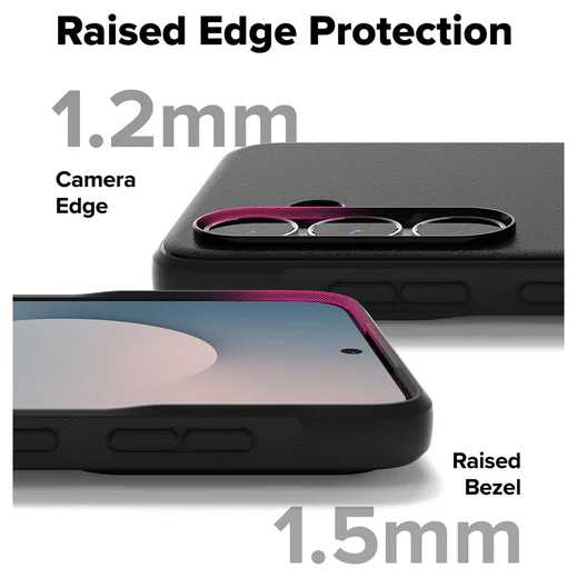 Ringke Onyx Magnetic Samsung Galaxy S25 FE Hoesje MagSafe Zwart afbeelding 7